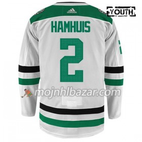 Dresovi Dallas Stars DAN HAMHUIS 2 Adidas Bijela Authentic - Dječji